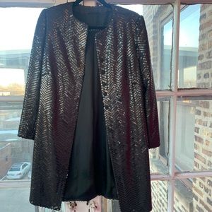 Vintage Sequin Evening Jacket